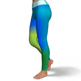 legging blue -turkize