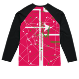 abstract Sublimation Baseball Long Sleeve T-Shirt