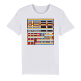 geometric Organic Jersey Adult T-Shirt