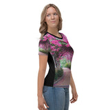 Women's T-shirt flower