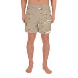 All-Over Print Men's Athletic Long Shorts