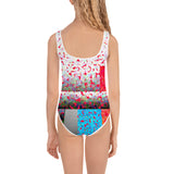 All-Over Print Kids Swimsuit