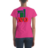 Anvil 880 Ladies Ringspun Fashion Fit T-Shirt with Tear Away Label