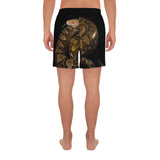 All-Over Print Men's Athletic Long Shorts