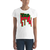 Anvil 880 Ladies Ringspun Fashion Fit T-Shirt with Tear Away Label