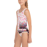 All-Over Print Kids Swimsuit