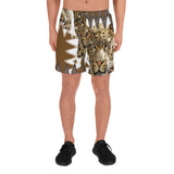 All-Over Print Men's Athletic Long Shorts