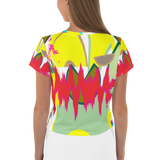 All-Over Print Crop Tee
