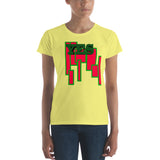 Anvil 880 Ladies Ringspun Fashion Fit T-Shirt with Tear Away Label