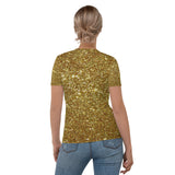 Women's T-shirt gold+star