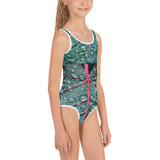 All-Over Print Kids Swimsuit