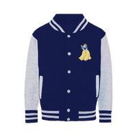 snow white Varsity Jacket