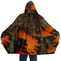 Microfleece Cloak orange black