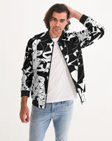 black and white bomber Men’s Bomber Jacket