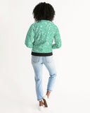 composition mint Women's Bomber Jacket