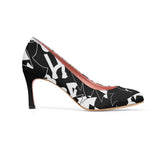 Women's High Heels BLACK WHITE