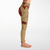 legging patern orange