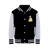 snow white Varsity Jacket