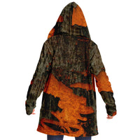 Microfleece Cloak orange black