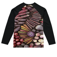 vegetable composition Sublimation Baseball Long Sleeve T-Shirt