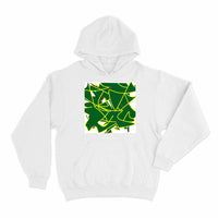 hoodie with a green design