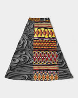 african Women's A-Line Midi Skirt