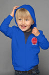 kid's hoodie with a ball