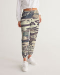 BACKGROUND LETTERS COMPOSITION Women's Track Pants