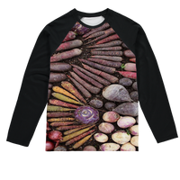 vegetable composition Sublimation Baseball Long Sleeve T-Shirt