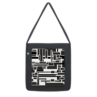 the play between black and white Classic Tote Bag