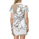 AOP T-shirt Dress