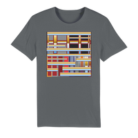 geometric Organic Jersey Adult T-Shirt
