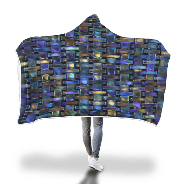 hooded blanket multi