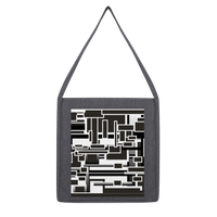 the play between black and white Classic Tote Bag