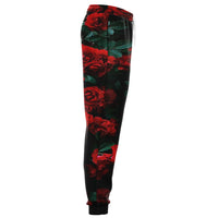 jogger pants flowers