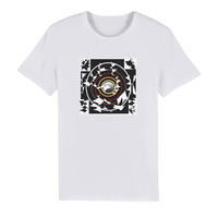 Patches in black and white Organic Jersey Adult T-Shirt