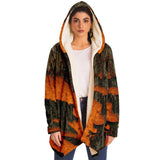 Microfleece Cloak orange black