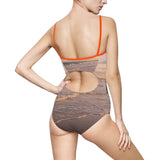 Women's One-piece Swimsuit sea sunset