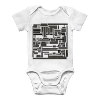 the play between black and white Classic Baby Onesie Bodysuit