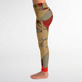 legging patern orange