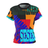 Women's AOP Cut & Sew Tee