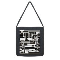 the play between black and white Classic Tote Bag