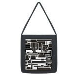 the play between black and white Classic Tote Bag