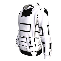 Design hoodie black and white