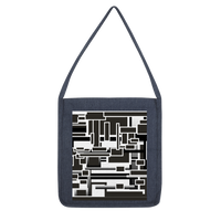 the play between black and white Classic Tote Bag