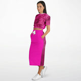 shirt+skirt fucsia