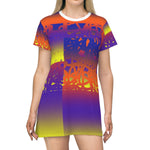 AOP T-shirt Dress