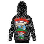 hoodie kid's cartoon figure