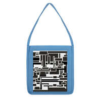 the play between black and white Classic Tote Bag