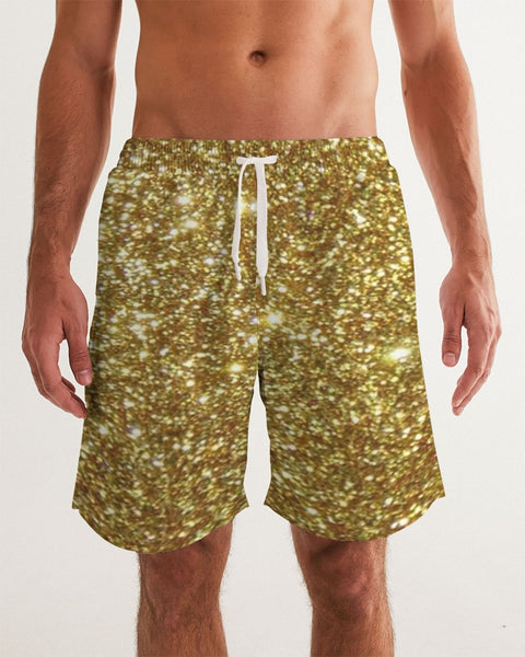 gold Men's Swim Trunk